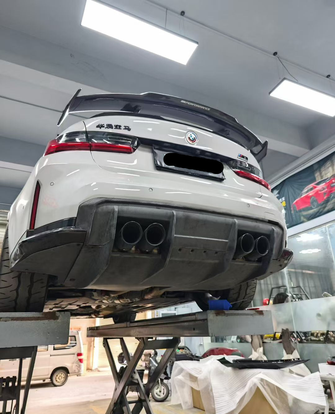 Carbon Fiber Rear Undertray Diffuser - BMW G80 M3 / G82 & G83 M4