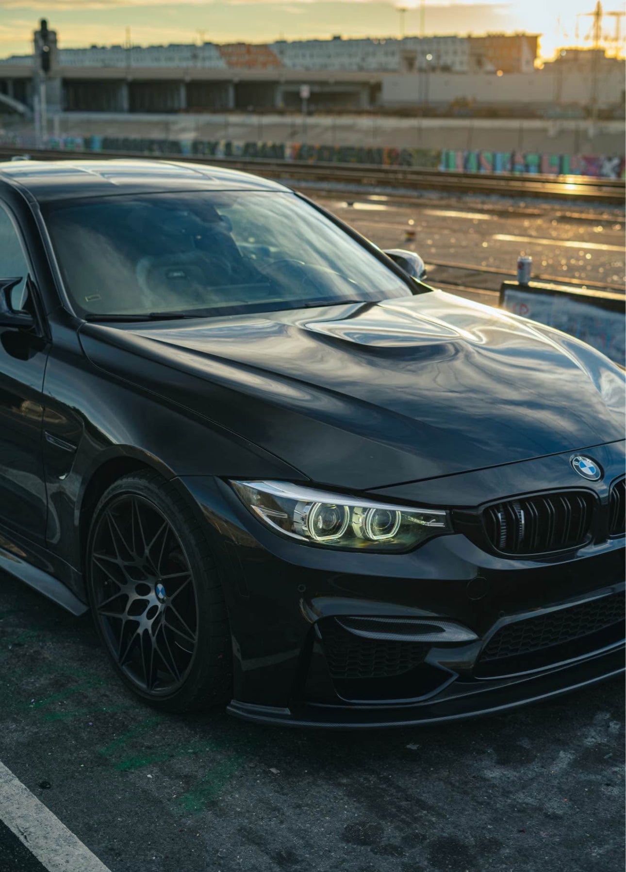 Carbon Fiber Front Lip V3  - 15-20 BMW F80 M3 F82 F83 M4