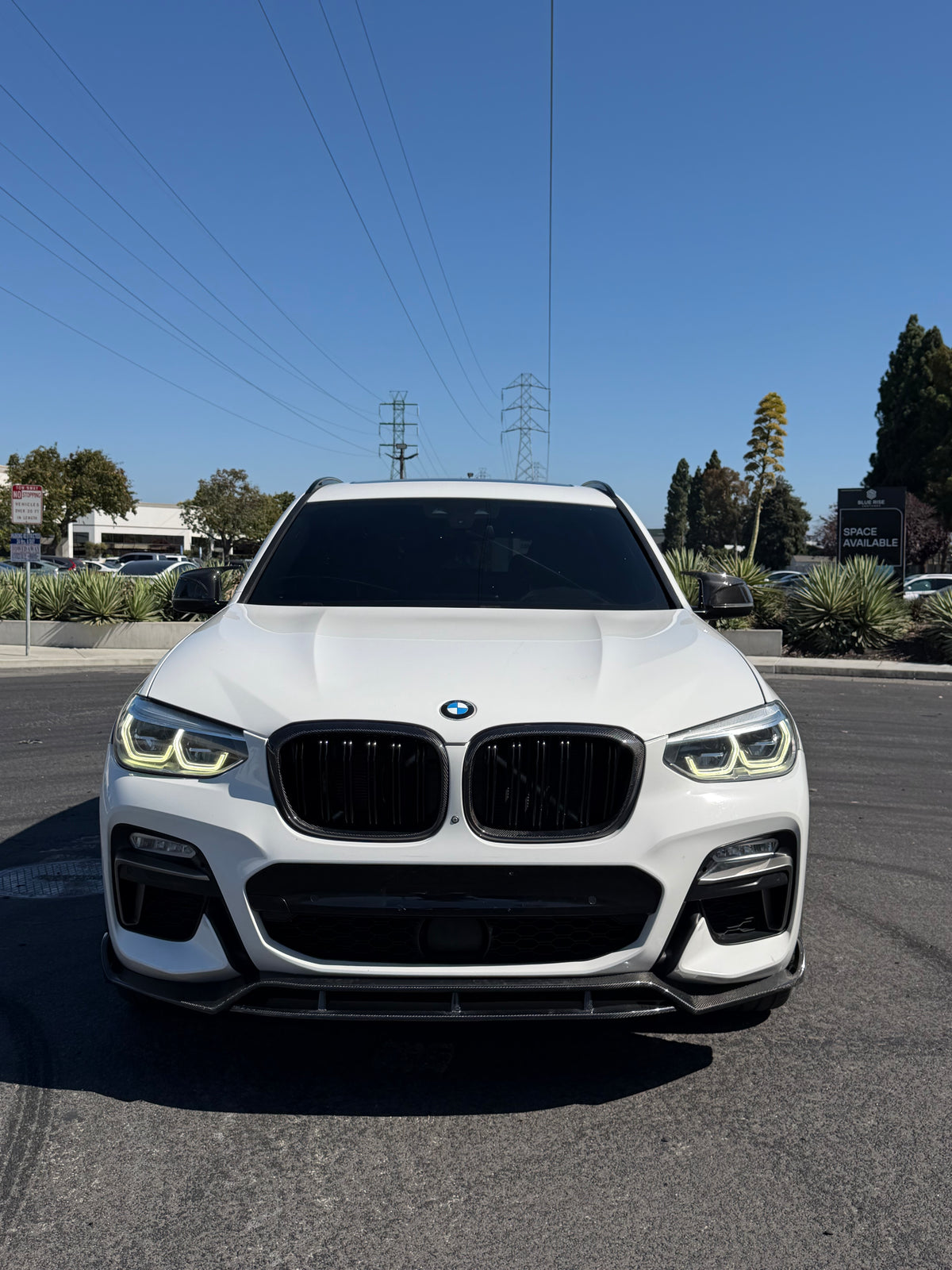 Carbon Fiber Performance Front Lip - BMW G01 X3 & G02 X4