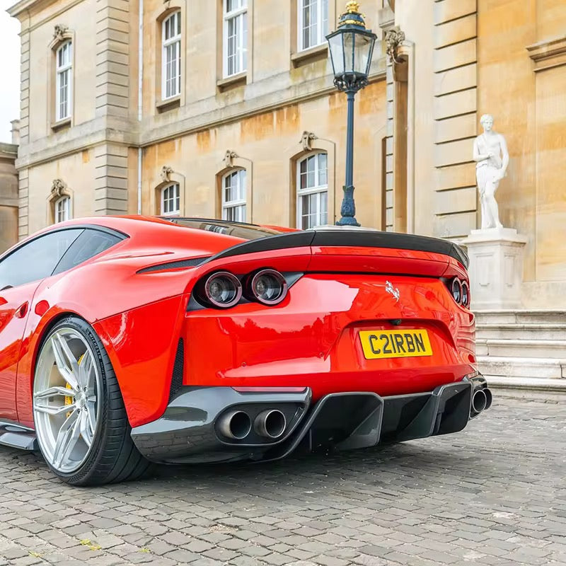 Carbon fiber Rear Diffuser Upgrade - Ferrari 812