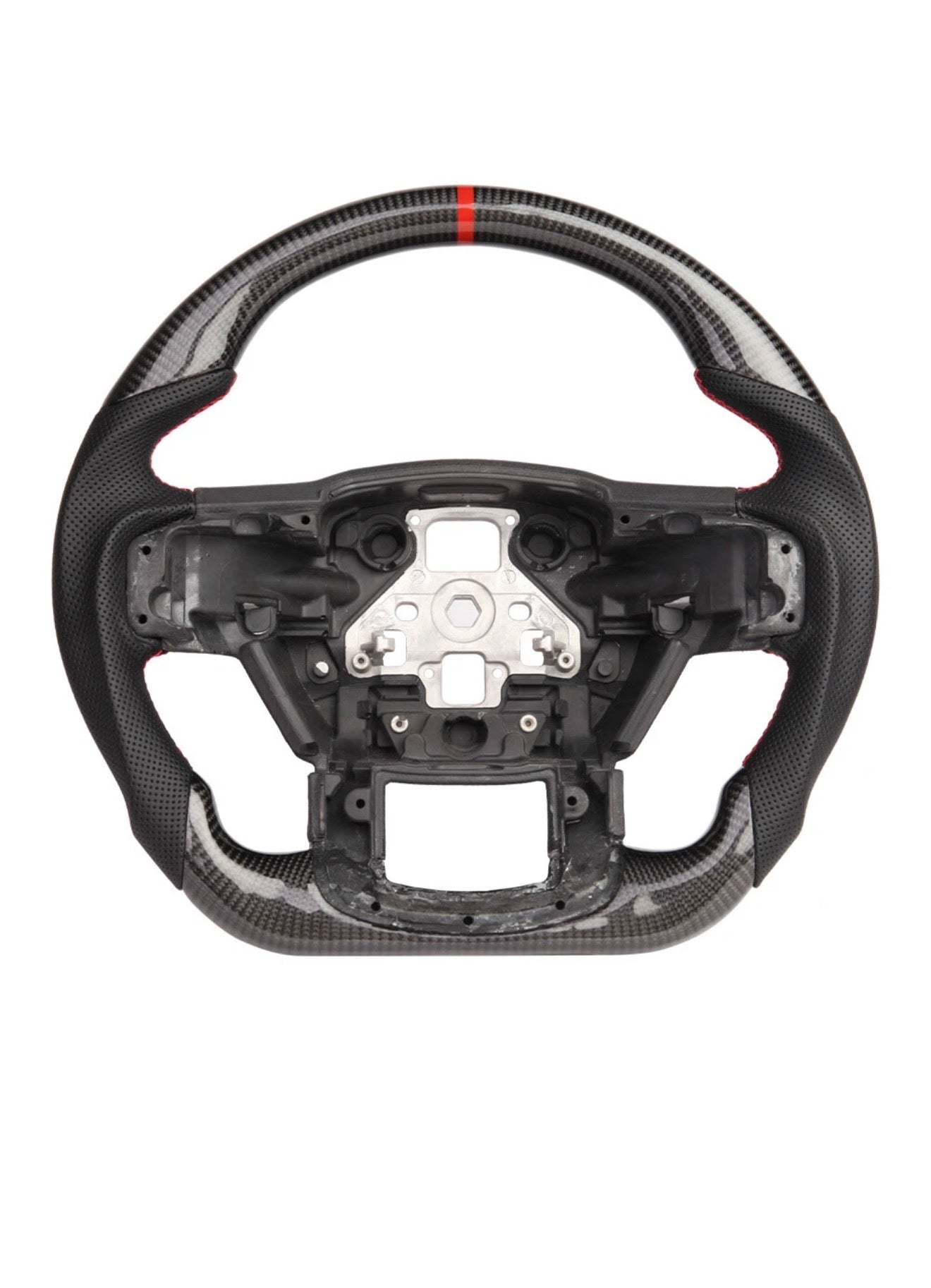 Carbon Fiber Steering Wheel For Ford F150 Raptor 2021-2025