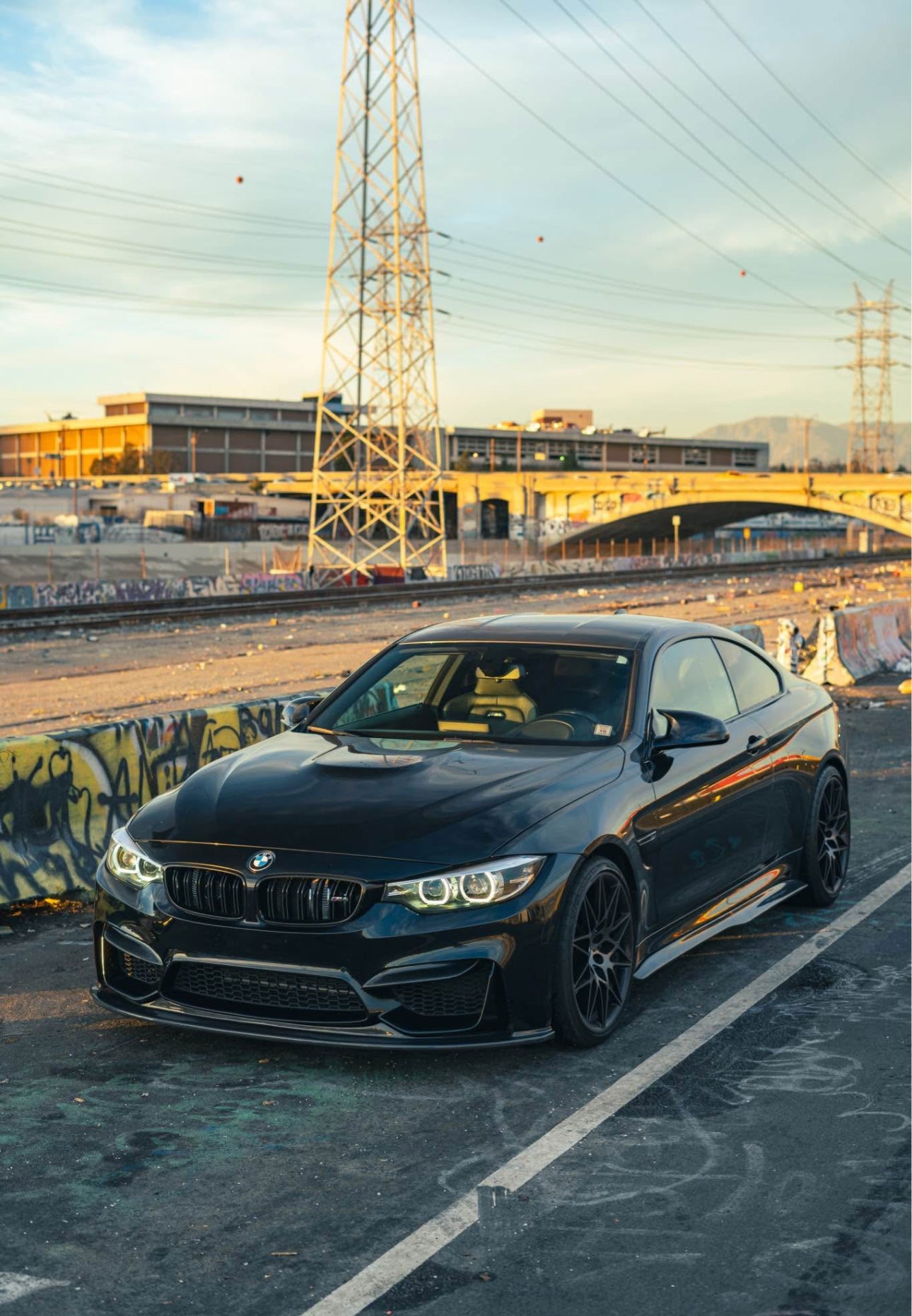 Carbon Fiber Front Lip V3  - 15-20 BMW F80 M3 F82 F83 M4