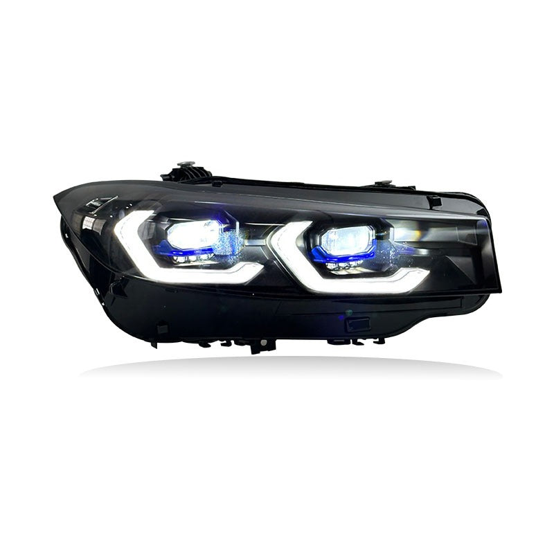LED Laser G8X Style Dual DRL Color Headights - BMW G20 / G28 3 Series