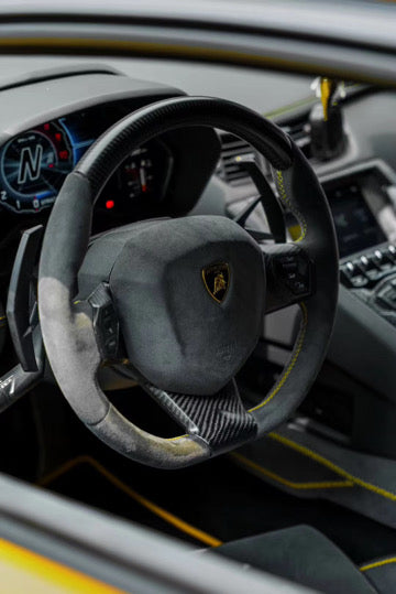 Dry Carbon Fiber Car Shift Paddles - Lamborghini Aventador Lp700 Lp720