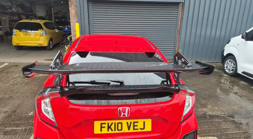 Carbon Fiber SPN Style Rear Wing- Honda Civic FK7 FK8