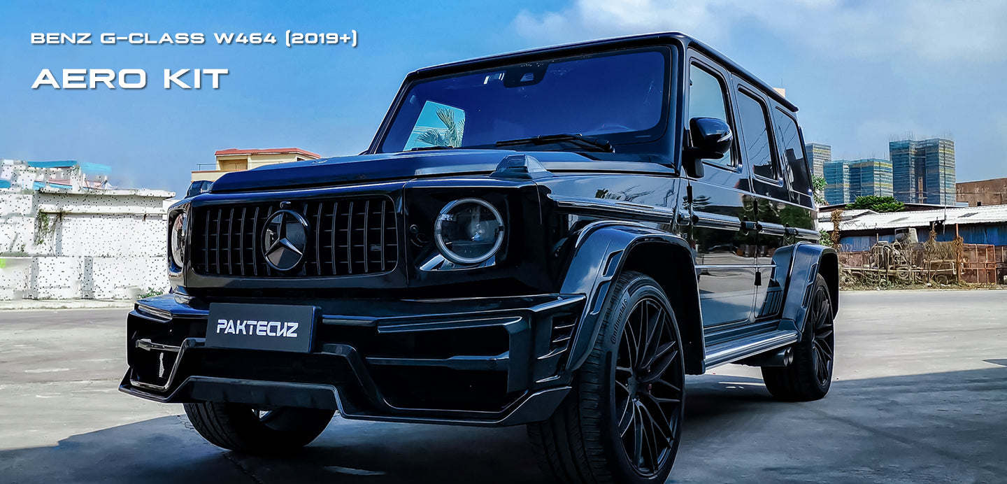 Paktechz Dry Carbon Fiber  Front Bumper - Mercedes Benz G Class W464 G500 G550 G63