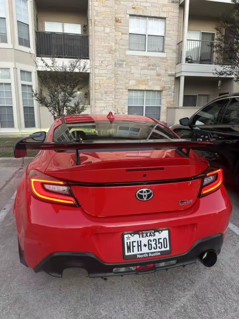 AD Style Carbon Fiber Wing - Toyota GR86 ZN8 & BRZ