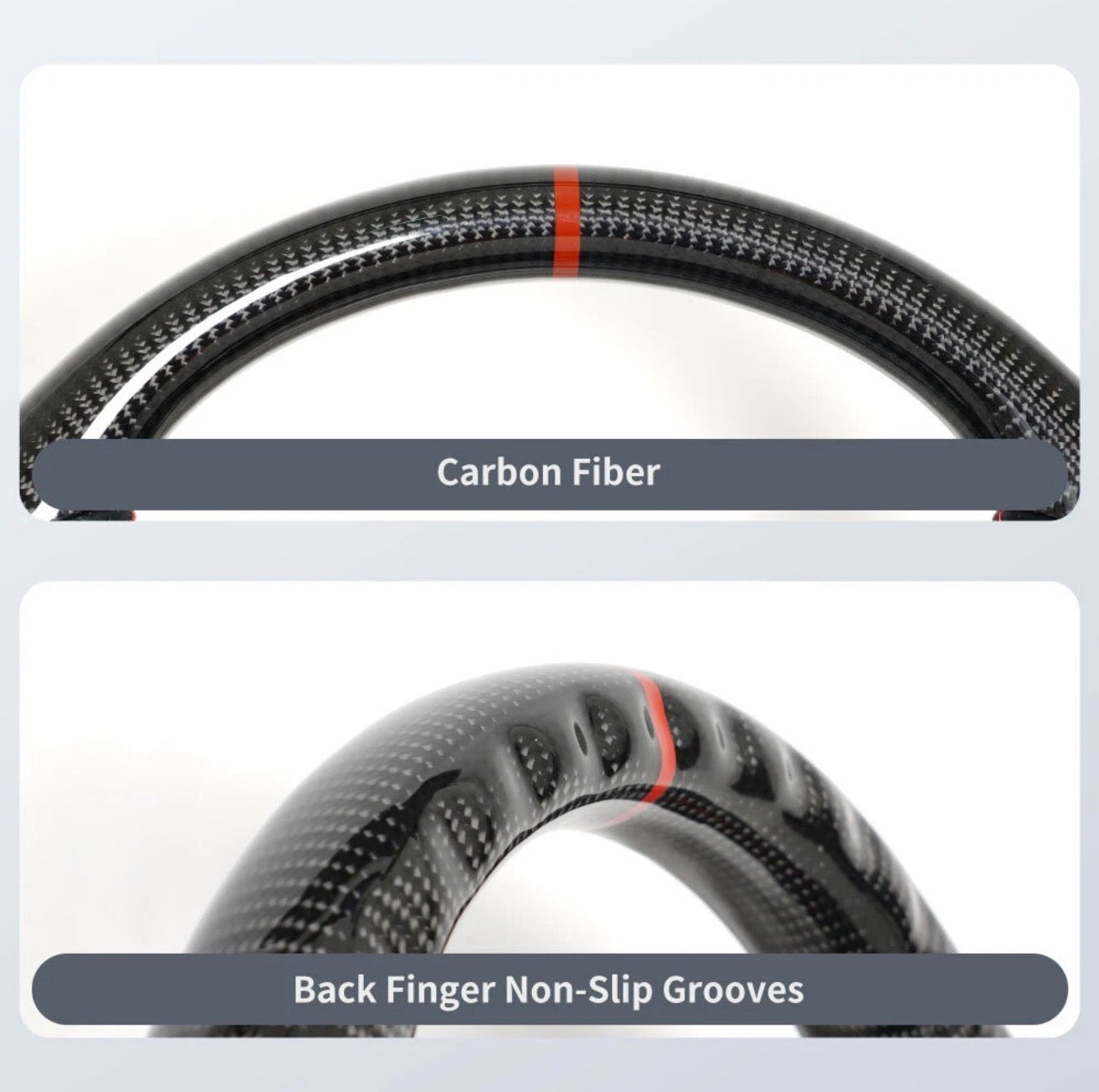 Ford F150 F-150 Raptor Real Carbon Fiber Steering Wheel 2015-2020