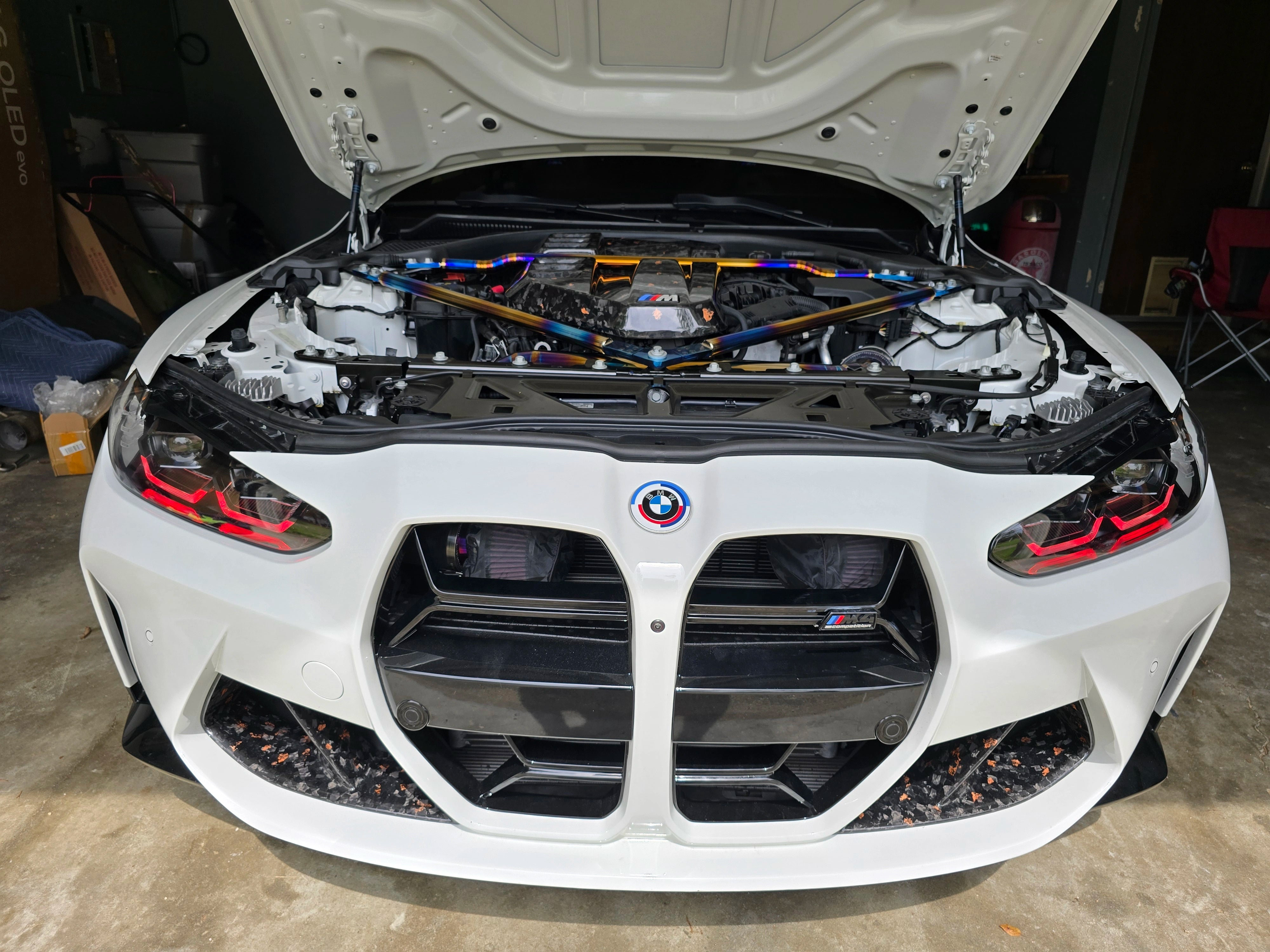 S58 High-Flow Front Mount Air Intakes -  BMW G87 M2 G80 M3 G82 M4 S58 engine