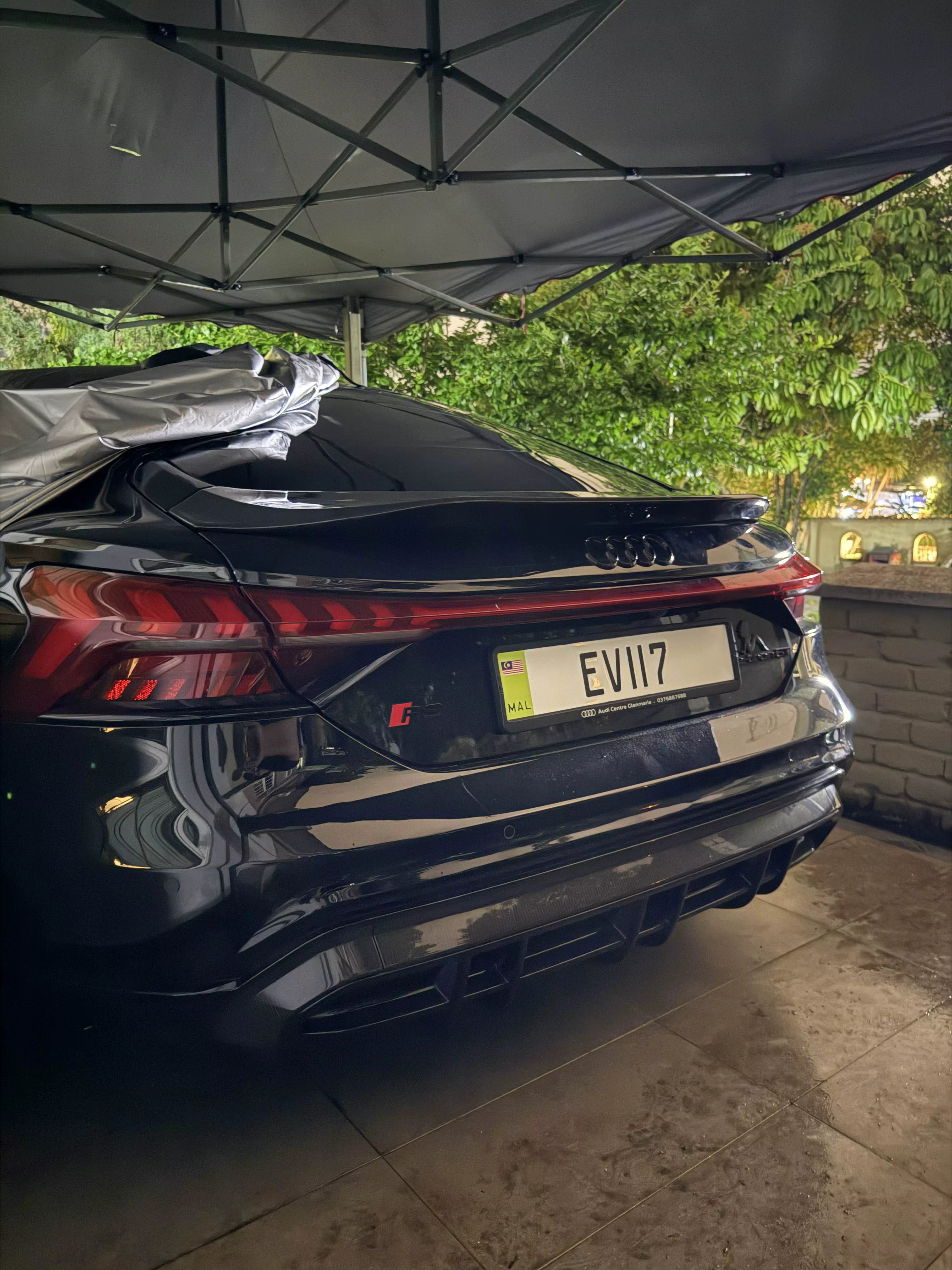 Carbon Fiber Rear Spoiler - Audi RS / E-Tron GT 2020+