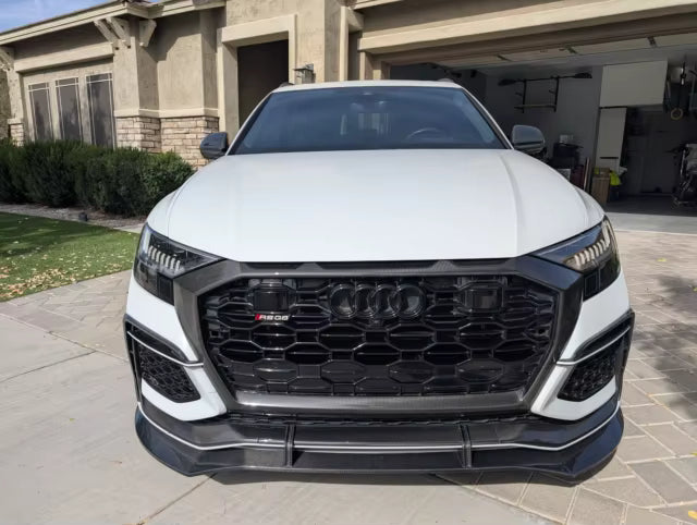 Carbon Fiber Front Bumper Grille - AUDI RSQ8
