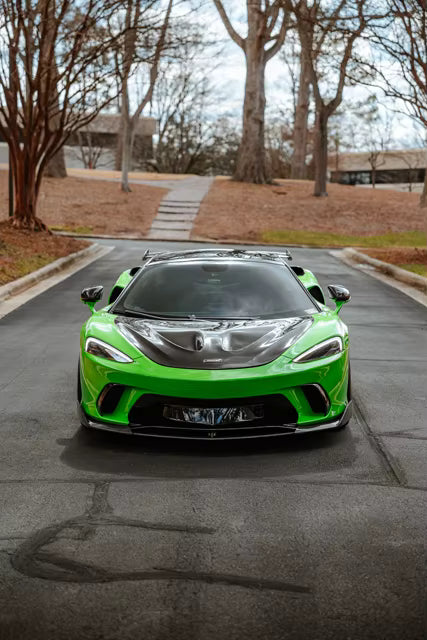 W-Style Carbon Fiber Front Lip - McLaren GT