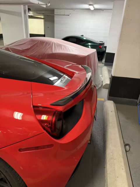 Carbon Fiber Rear Trunk Spoiler - Ferrari 488 Spider / GTB 2016-2019