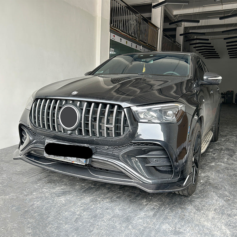 BRS Style Carbon Fiber Front Lip -  2024 Mercedes-Benz GLE53 GLE450 GLE63 GLE