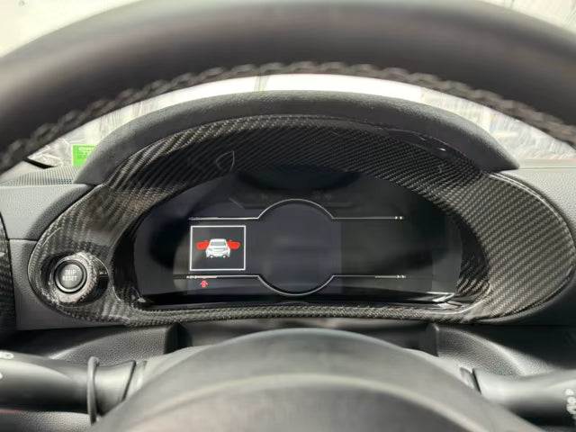 Carbon Fiber Cluster Frame Trim Cover -  Toyota GR86/ BRZ 2022+