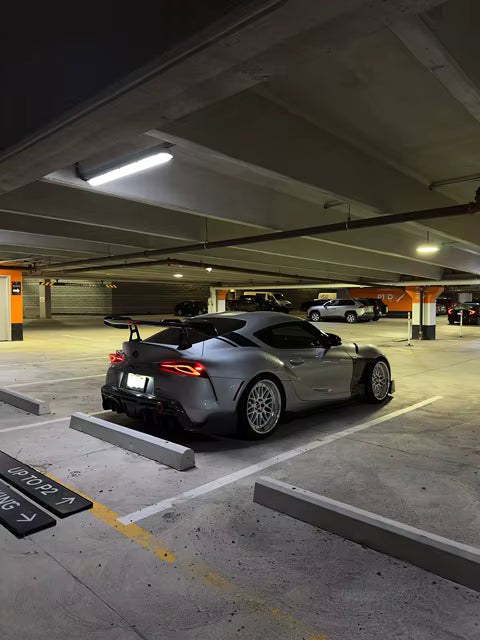 AD Style Carbon Fiber Spoiler Wing - Toyota Supra A90/A91