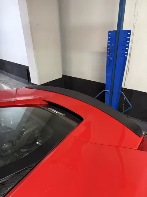 Carbon Fiber Rear Trunk Spoiler - Ferrari 488 Spider / GTB 2016-2019