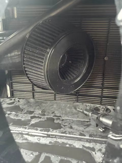 Dry Carbon Fiber Front Mount Intake Kit System - Bmw S63R 2020+ M8 M5 ( F90 / F91 / F92 / F93 )