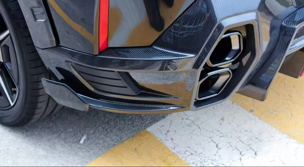 Carbon Fiber LD Style Rear Diffuser - BMW XM G09