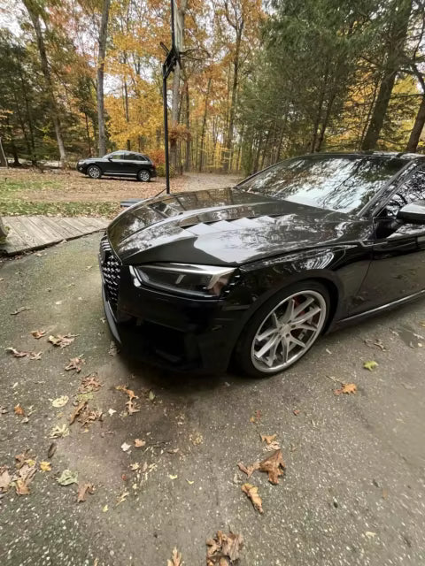 Carbon Fiber Vented Front Engine hood V2  - Audi A5 S5 RS5 B9
