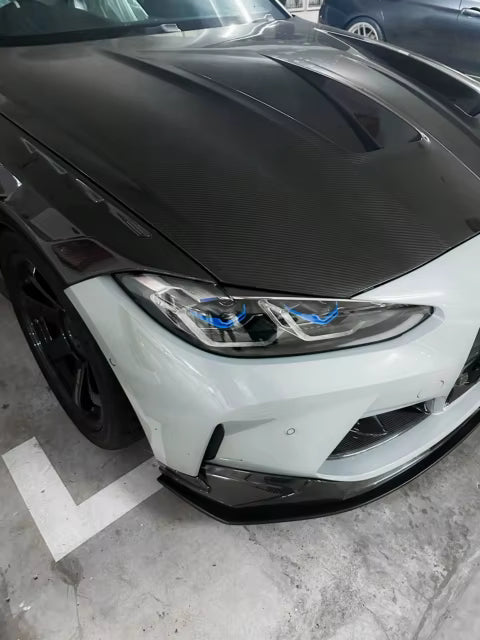 Prepreg Carbon Fiber AN Style Hood Replacement - BMW G80 M3 & G82 / G83 M4