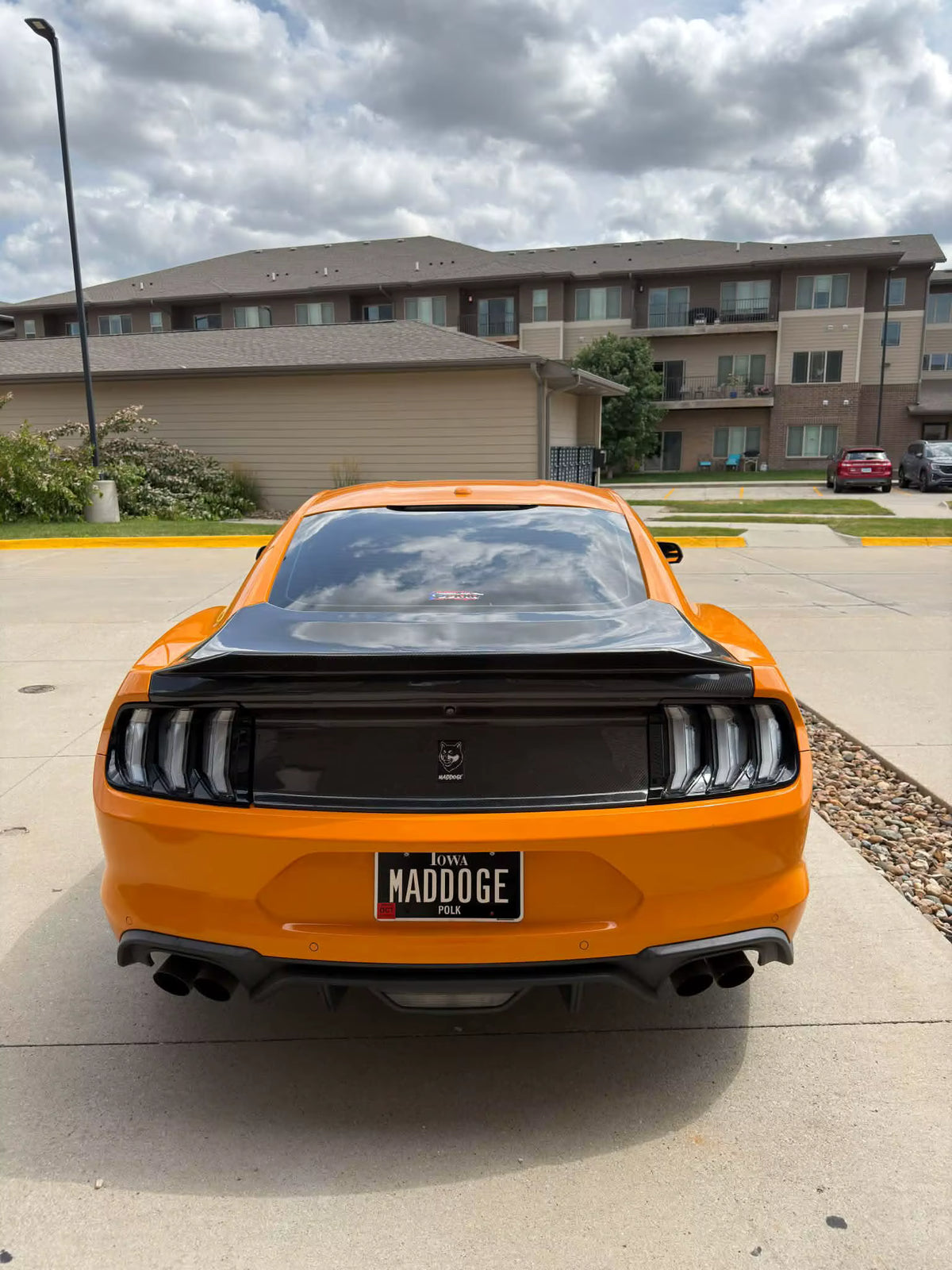 Carbon Fiber Duckbill Rear Trunk Lid - Ford Mustang