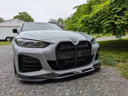 Dry Carbon Fiber Front Bumper Grille Grill for BMW G22/G23/G26 4 Series