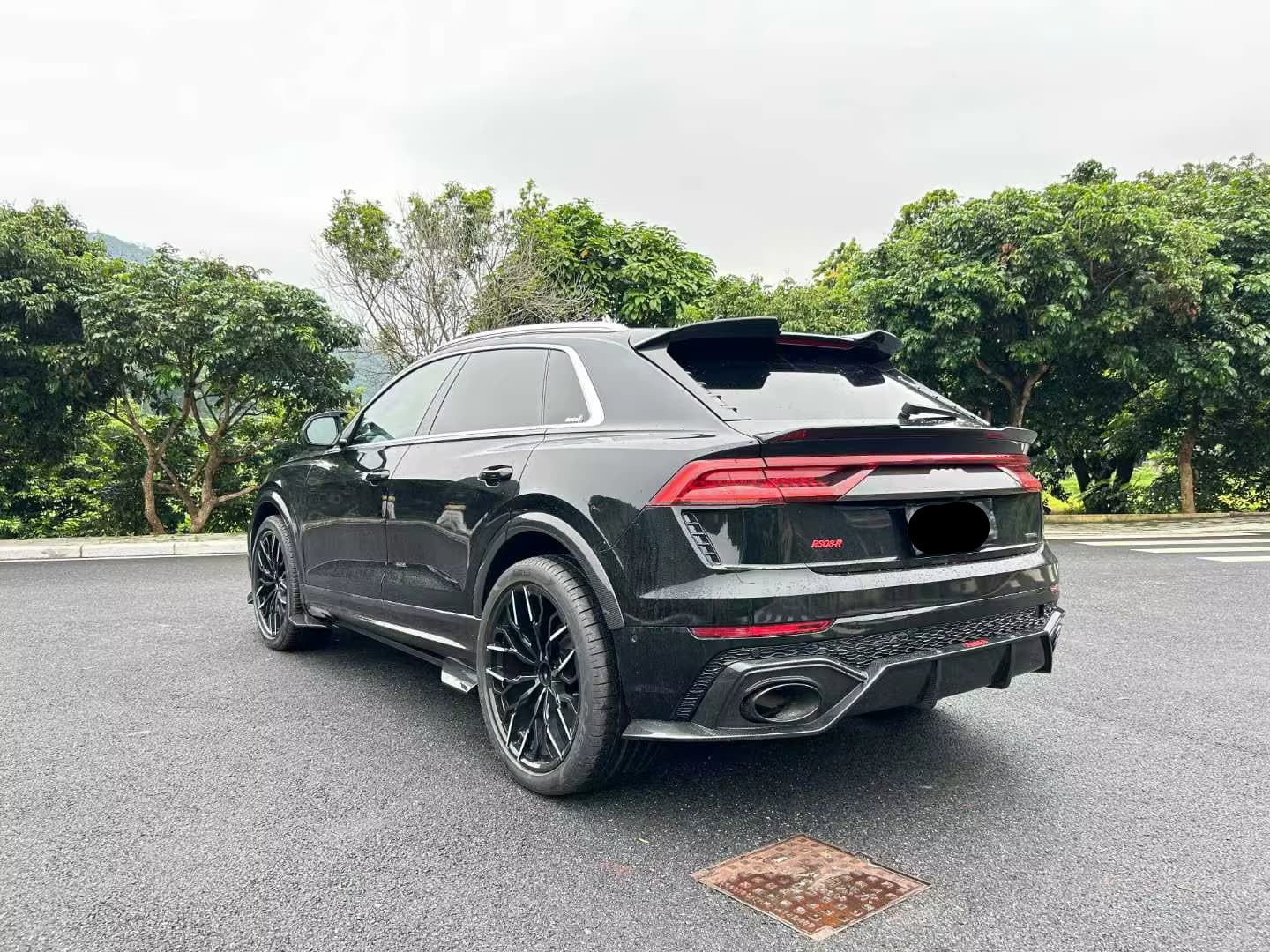 Carbon Fiber AB Aerodynamic Body Kit - Audi RSQ8