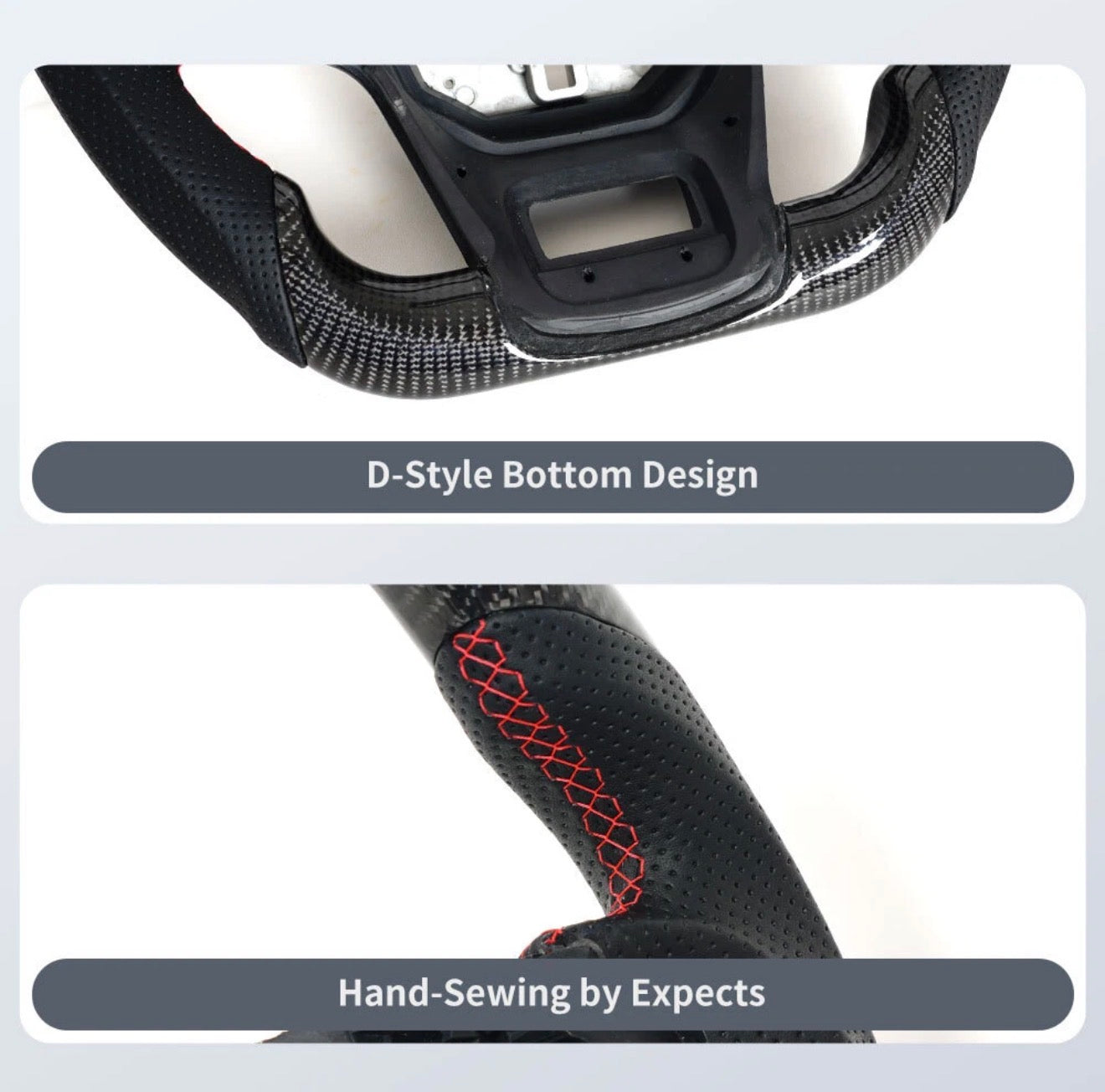 Ford F150 F-150 Raptor Real Carbon Fiber Steering Wheel 2015-2020