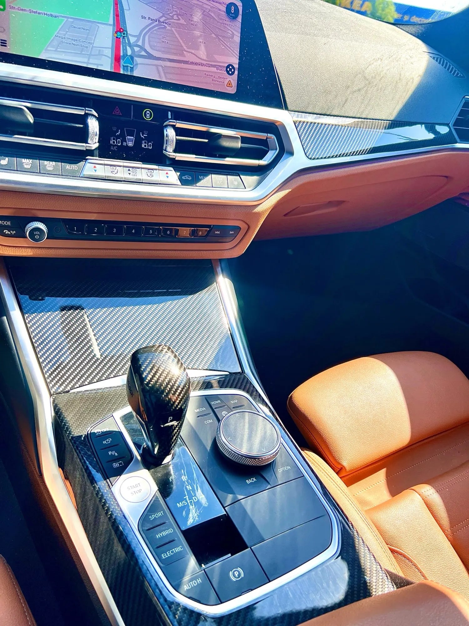 Carbon Fiber interior Trim Cover full Set - BMW G20/21/22