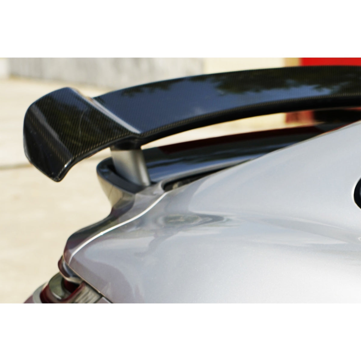 Prepreg Carbon Fiber Rear End DuckTail Spoiler Wing / engine cover Kit - Porsche 911 992 Turbo S