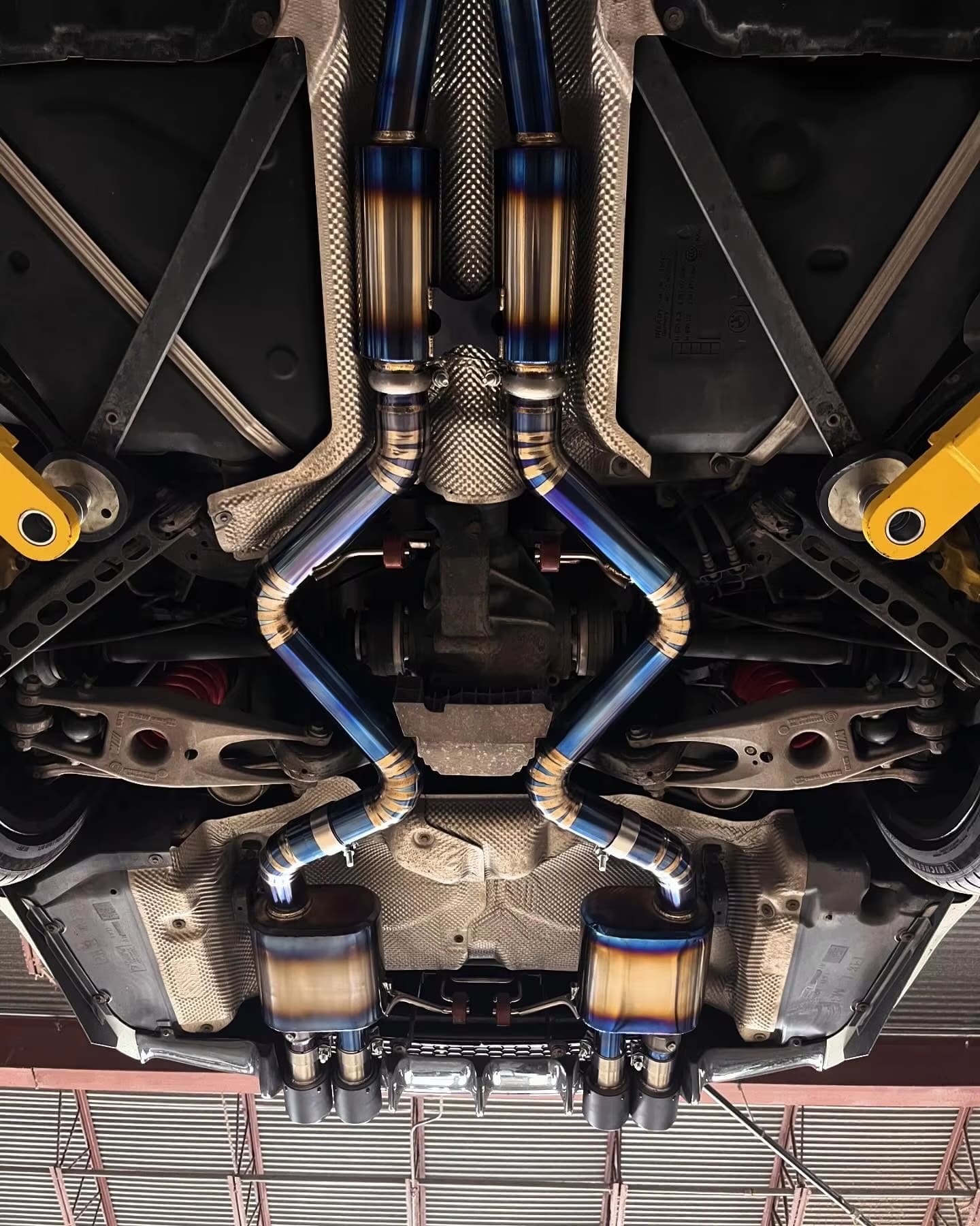 S65 Valved Titanium Exhaust Catback System - BMW M3 E92 4.0L S65 2008-2013