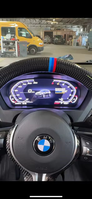 Digital Instrument Speedomter Cluster Upgrade - BMW F/E Chassis 1 2 3 4 5 6 7 X Z Series E90 E91 E92 E93 F30 F32 F34 F36 E60 E61 E81 E82 E87 E88 E89 Z4 M3 M4 M5 328i 335i M3