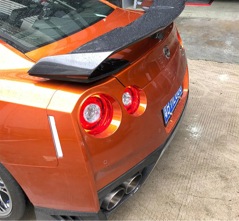 Carbon Fiber Rear Spoiler Wing - Nissan GTR R35 2008-2018
