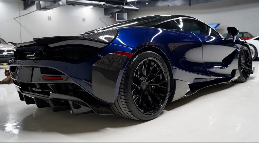 Carbon Fiber Rear Canards Flaps - Mclaren 720S