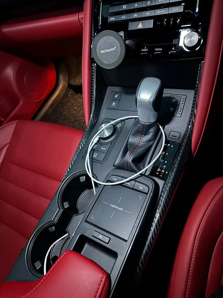 Carbon Fiber Side Center Console Cover Trim - Lexus IS300/IS350/ & IS5