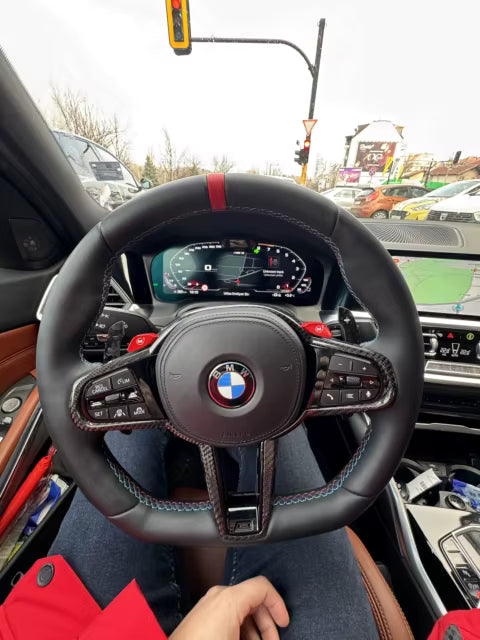 Carbon Fiber Magentic Paddle Shifters - BMW G Chassis / F Chassis/ E Chassis