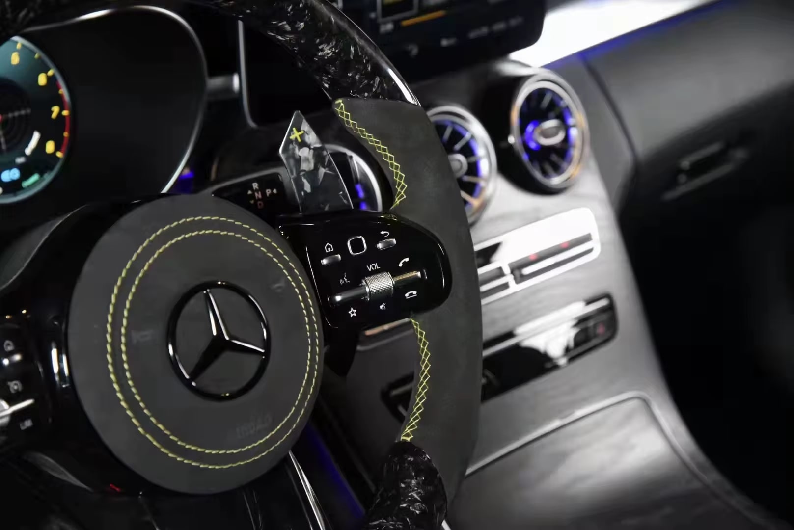 Full Custom Steering Wheel - Mercedes Benz 2017 AMG Performance Style