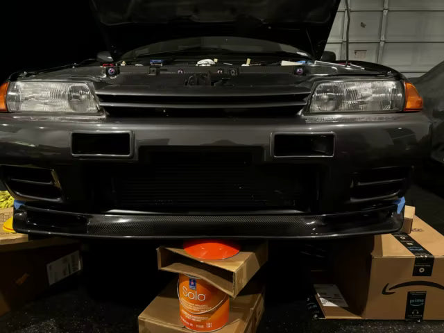 CARBON FIBER FRONT LIP - NISSAN SKYLINE R32 GTR