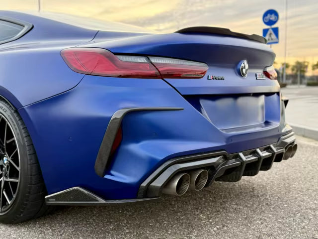 SOOQOO Carbon Fiber Diffuser - BMW F91/F92/F93 M8