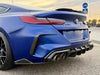 SOOQOO Carbon Fiber Diffuser - BMW F91/F92/F93 M8
