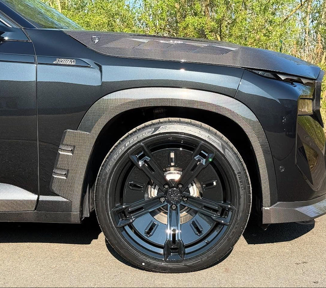 Carbon Fiber Fender Arches Flares - BMW XM G09