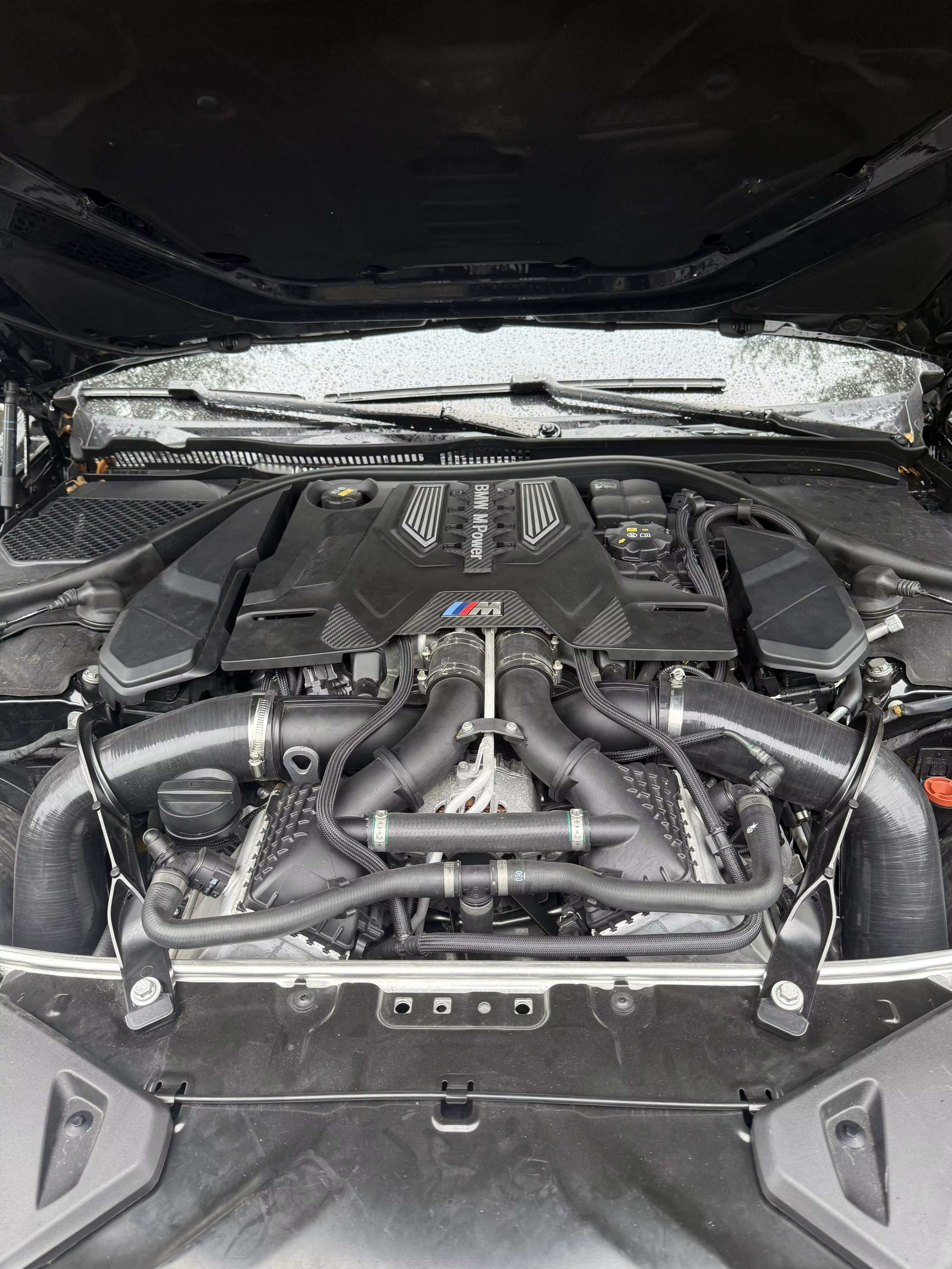 S63 Front Mount Air Intake Kit -  BMW M8 M5 F90 F91 F92 F93