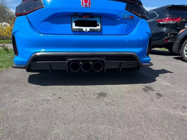 Carbon Fiber Rear Diffuser V3 - Honda Civic Type R FL5 2022+