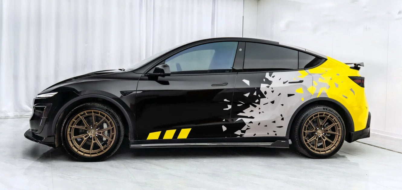 Dry Carbon Fiber Side Skirt -  Tesla Model Y Juniper 2025 2026