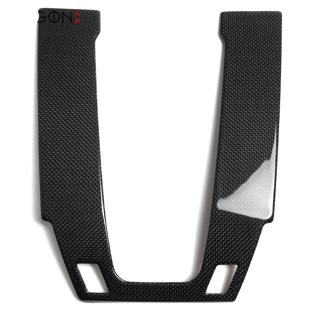 Carbon Fiber Center Console Gear Shift Cover - Porsche 992 911 Turbo S Carrera Targa 4S GTS GT3 RS Dakar 2020+