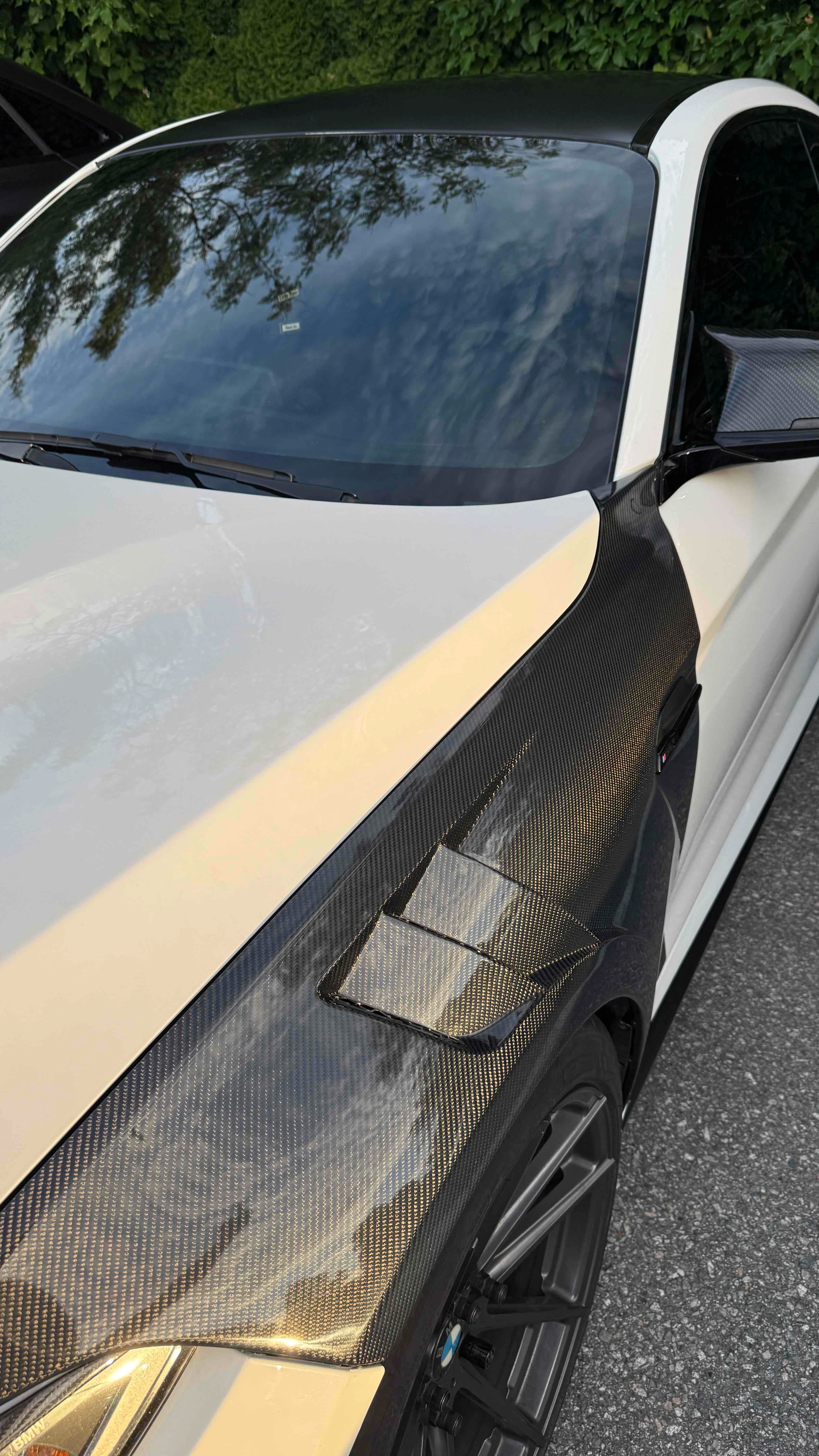 Carbon Fiber Front Vented Fenders V2 - BMW F87 M2