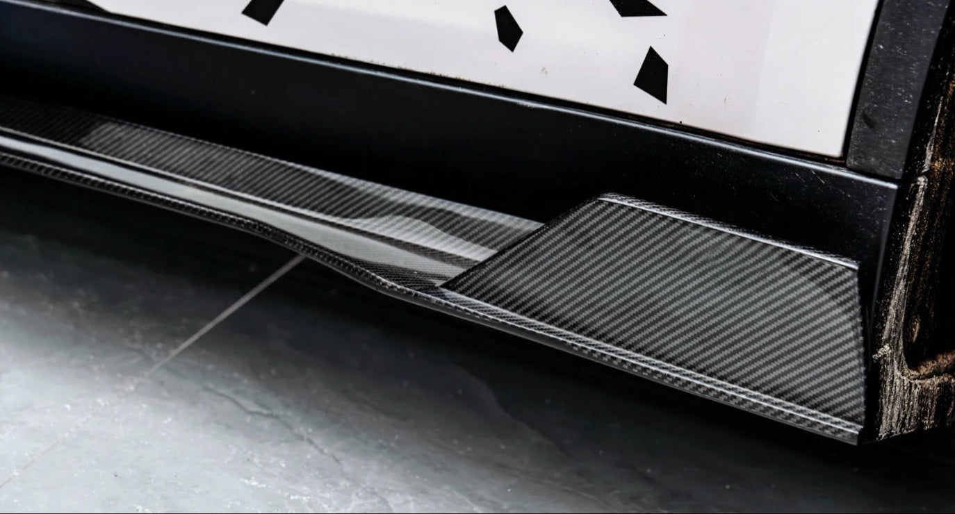 Dry Carbon Fiber Side Skirt -  Tesla Model Y Juniper 2025 2026