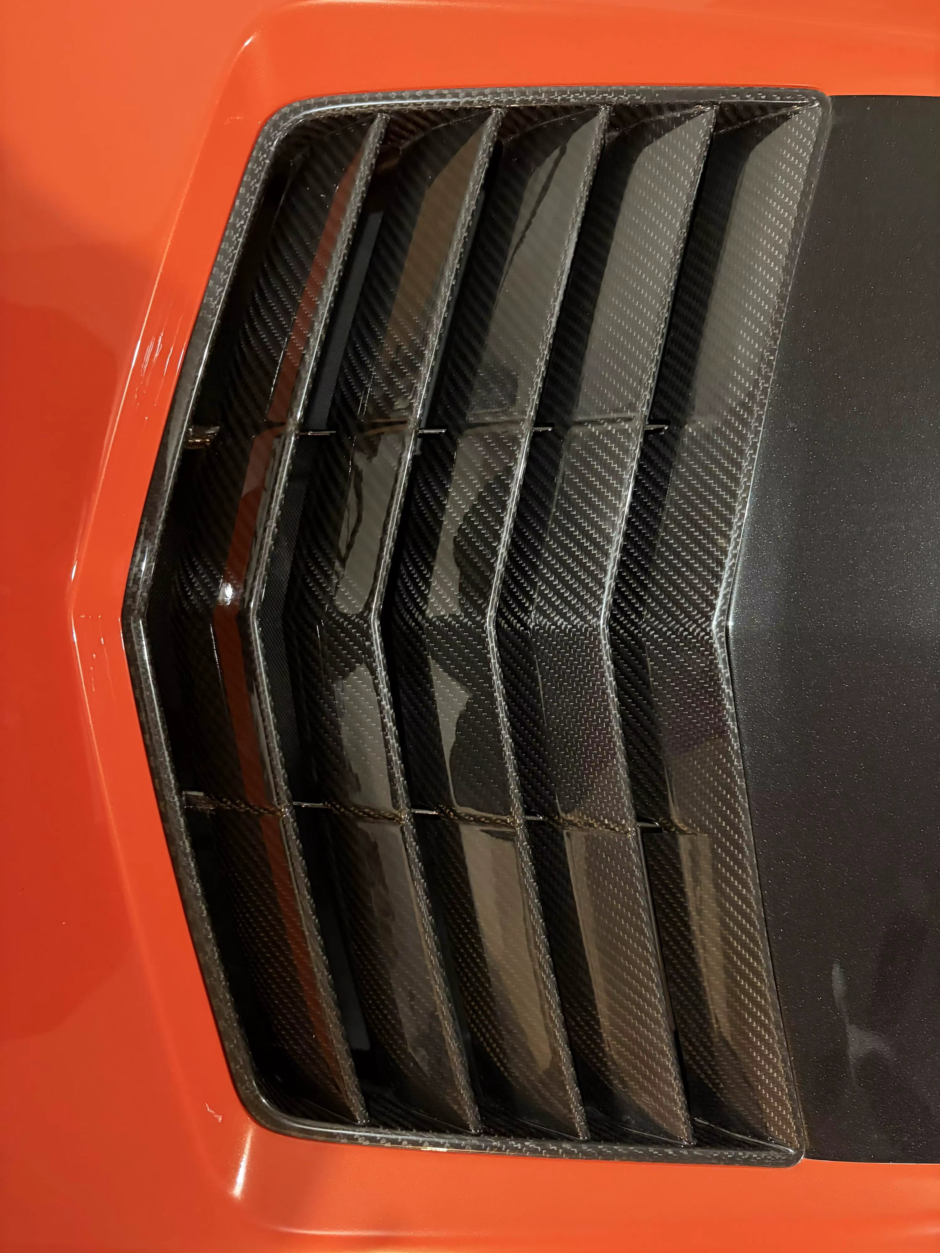 Carbon Fiber Hood Air Vent Cover -  Chevrolet Corvette C7 2014-2019