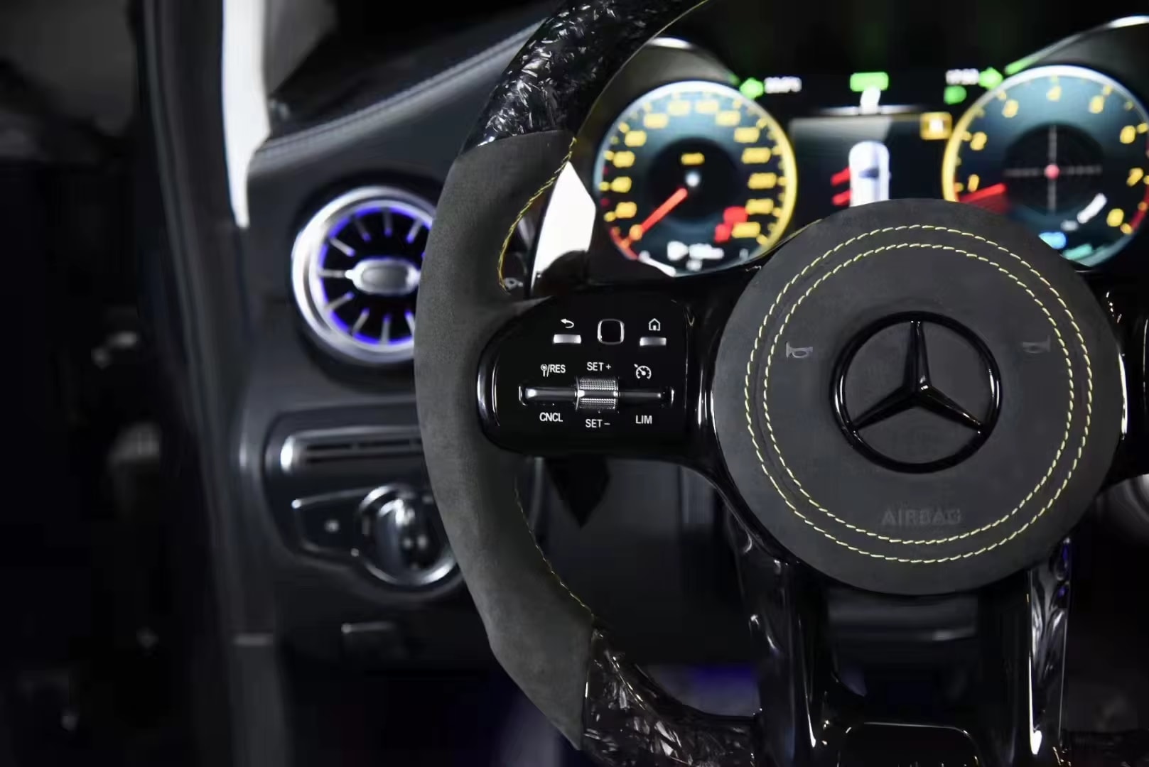 Full Custom Steering Wheel - Mercedes Benz 2017 AMG Performance Style